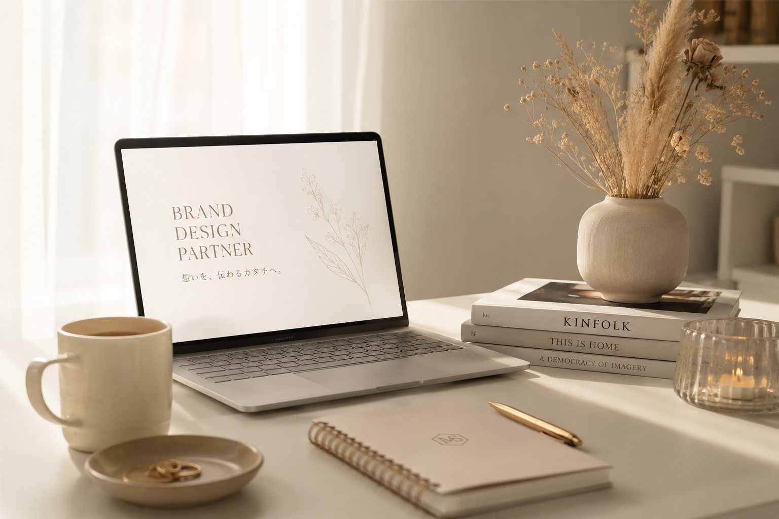 MaricoStudioのブランドデザインイメージ